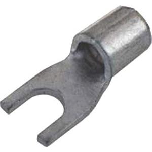 Quetschkabelschuh für Cu-Leiter - ICQ64G, Quetschkabelschuh DIN 46234 4-6qmm M4 verzinnt Gabelform - 180406