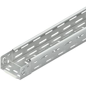 Kabelrinne - RLVC 60.100, Kabelrinne, 60x100x3000 mm, t=0,75 mm, gelocht, CITO, Stahl, bandverzinkt DIN EN 10346, mit angeprägtem Verbinder - 4013339948178