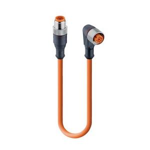 Konfektioniertes Sensor-Aktor-Kabel - RST 4-RKWT/LED P 4-251/4 M, Cordsets, Sensor-Sensor, M12-M12 - 95188