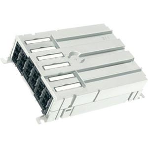 Doppelbodenverteiler - G8366, Sammelpunkt Energie Wieland 6x schwarz - G8366