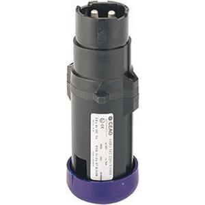 Explosionsgeschützter CEE-Stecker/-Kupplung (IEC 60309) - GHG  542 2312 V0000, Ex-Stecker für Zone 1, max. 16 A, 3-pol., GHG 54, 42 V, 12 h, 1 Leitungseinführung - GHG5422312V0000