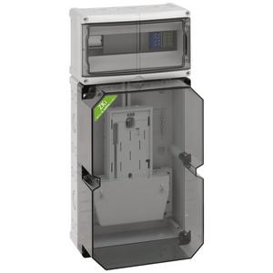 Zähler-Leergehäuse - ZKi 11-eHZ, Zählergehäuse, Schutzart IP54/IP65, Schlagfestigkeit IK08, Schutzklasse II, halogenfrei - 74901201