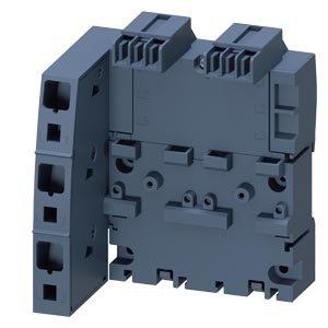 Sammelschienen-Adapter - 3RV2917-1A, 3Ph.-Sammelschiene mit Einspeisung links für 2 Leistungsschalter S00 und S0 - 3RV29171A