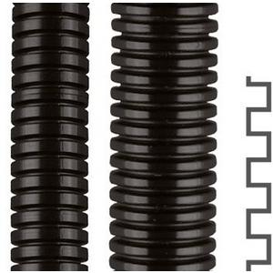 Kunststoff-Wellschlauch - ROHRflex PA 6-L, AD42,5, Wellschlauch, PA 6 L, schwarz, wirtschaftlich, AD 42,5, 35,5 x 42,5 mm - 10261202036