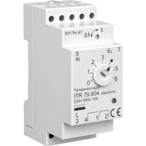 Temperaturregler Reiheneinbau - ITR 79.804, Temperaturregler für Normschienenmontage, 0…60 °C - D4780545