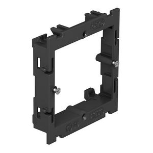 Einbaudose für Geräteeinbaukanal - 71MTD, Montageträger 1-fach für Datentechnik 14x76x71 Polyamid lichtgrau RAL 7035 - 6288577