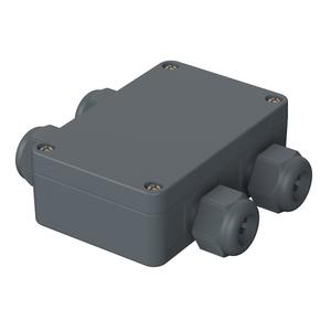 Elektronik-Leergehäuse - 38102400, PK 102-411     POLYMAS-GEHÄUSE, 114 X 104 X  43 - 38102400