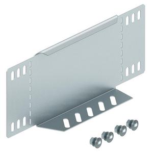 Reduzierstück für Kabelrinne - RWEB 110 DD, Reduzierwinkel/ Endabschluss für Kabelrinne 110x100 Stahl bandverzinkt Zink/Aluminium, Double Dip - 7107455