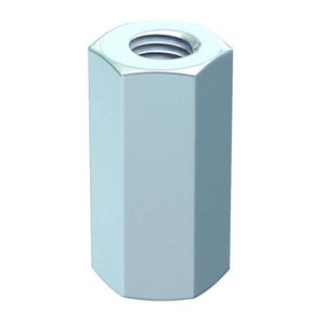 Langmutter - CSTR M8 A2, Verbindungsmuffe für Gewindestange M8x24mm Edelstahl, rostfrei A2 1.4301 blank, nachbehandelt - 6410154