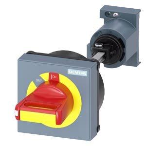 Elektrischer Antrieb für Leistungsschalter - 3RV2926-1C, Türkupplungsdrehantrieb NOT-AUS, S00...S3, 130 mm Welle - 3RV29261C