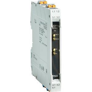Trennverstärker - RN22-AA1B, Speisetrenner, 0/4-20mA. 1:1 Übertragung, HART transparent. Gehäuse 12.5mm, IP20. Eingang, Ausgang aktiv/passiv nutzbar. - RN22-AA1B