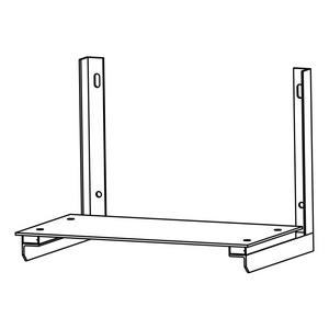 Montagezubehör (Schaltschrank) - 9409078, SET Wandbefestigung BPL, KVS F4 X0/320 - 9409078