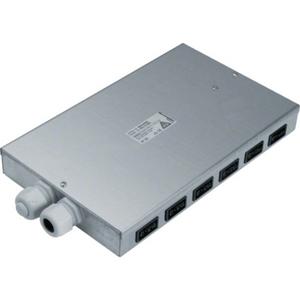 Doppelbodenverteiler - SPWA129005, Sammelpunkt Energie Wago 12x tiefschwarz - SPWA129005