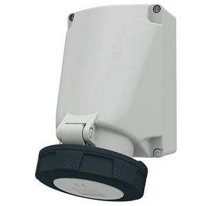 CEE-Steckdose (IEC 60309) - 20151, 63A5P 1H>50V Wanddose IP67 HW/VN - 20151