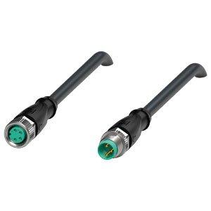 Konfektioniertes Sensor-Aktor-Kabel - V31-GM-BK0,6M-PUR-U-V3-GM, V31-GM-BK0,6M-PUR-U-V3-GM - 70127372