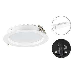 Downlight/Strahler/Flutlicht - LN54350125, LED Downlight mit Netzteil, dimmbar, IP54 - LN54350125