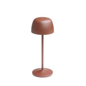 Tischleuchte - 65401123, LED-Akkutischleuchte 2,2 W, 3.000 K, IP54, rostbraun struktur - 65401123
