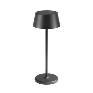 Tischleuchte - 60332183, LED-Tischleuchte mit Akku 2,2 W, 3.000 K, schwarz struktur, Touchdim, IP54 - 60332183