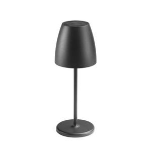 Tischleuchte - 60331183, LED-Solartischleuchte mit Akku 2,2 W, 3.000 K, schwarz struktur, Touchdim, IP54 - 60331183