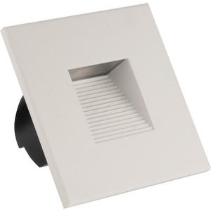 Orientierungsleuchte - NLEDTRL68_70LW.01, LED Treppenleuchte, 3000K, 70lm, quadratisch, Einbau in Unterputz und Hohlwanddosen, weiß - R81-3196
