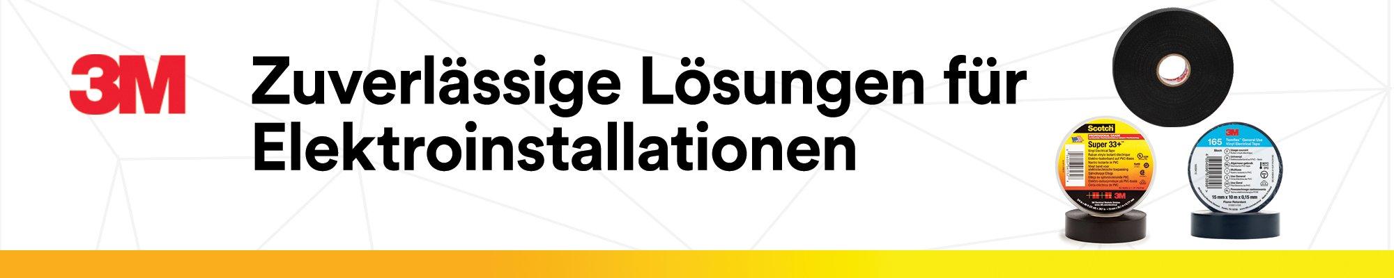3M - Zuverlässige Lösungen für Elektroinstallationen
