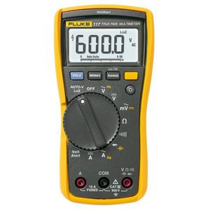 Multimeter - FLUKE-117 EUR, True RMS Multimeter 6000 digit, Fluke 117 - 2583647