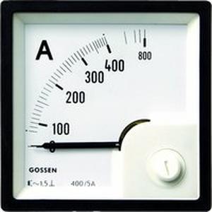 Einbau-Amperemeter - 7202550000B, Anzeigeinstrument Typ EQB 72 Messbereich 2,5/5A, Skala 2,5/5A - 7202550000B
