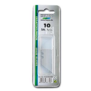 Ersatz-Messerklinge - 01664301000, Ersatzklingen für Sicherheits-Cuttermesser, 18 mm Ersatzklingen, 10 Stück 18 mm Klingenbreite - 4024089367560