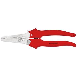 Schere - 95 05 190 SB, Kombi-Schere Klingen verchromt 190 mm - 4003773042518