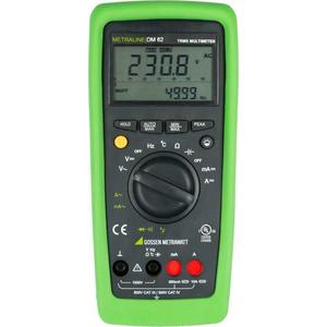 Multimeter - METRALINE DM62, TRMS Digital-Multimeter mit Analog-Bargraph und Temperaturmessung - M197A