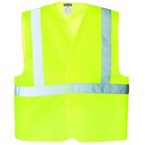 Arbeitsweste - BIZ 731475, Warnweste in Einheitsgröße gelb - BIZ 731475