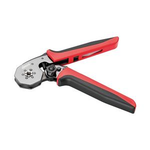 Presswerkzeug Kabelschuhe/Verbinder, Aderendhülsen, Schirmanschluss - 101950, Aderendhülsen-Presszange FLEXI-CRIMP 6, Sechskantpressung, Länge 180 mm - 101950