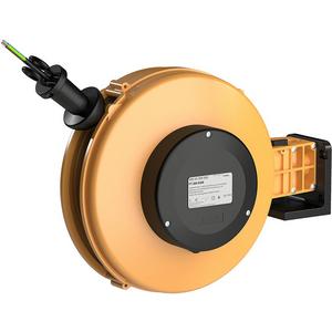 Kabeltrommel - FT 260.0308, Kunststoff-Kabelaufroller mit Flachschleifringen 8m Kabel H05VV-F 3x1,5 - 64000308000