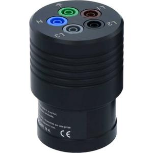 Zubehör/Ersatzteile für Niederspannungs-Schalttechnik - METRALINE A3-16, CEE Drehstrom-Adapter 16 A zum Anschluss für Prüfgeräte über 4 mm Sicherheitsbuchse. - Z611O