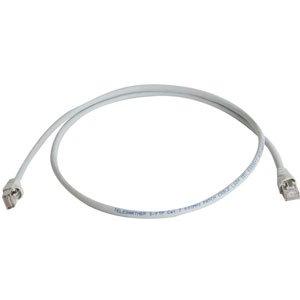 Patchkabel Kupfer - HSFTPPK0,5, Cat6A HQ-Patchkabel, 0,5m, Farbe: grau, S/FTP, AWG27 - 100008231