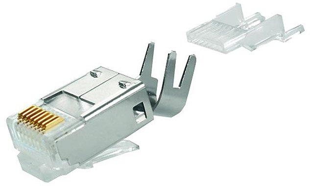 Telegärtner 100023019 | J00026A0165, Modular-Stecker MP8(8) FS Cat 