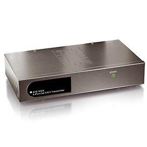 Receiver - AVE-9304, 4-Port Cat.5 VGA Transmitter - 593004