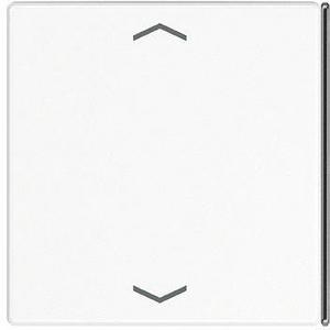 Abdeckung/Bedienelement für Installationsschalterprogramme - LS 404 TSAP WW 23, Taste 2+3, F40, mit Pfeilsymbolen, Thermoplast, Serie LS, alpinweiß - LS404TSAPWW23
