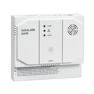Gasdetektor - GA90-230, Gasmelder 230V, Gasalarm mit Relais, Methan (Erdgas), Propan, Butan (Flüssiggas) - 22152