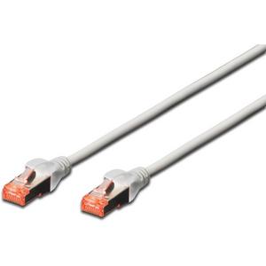 Patchkabel Kupfer - HDK-1644-005, Cat6 Patchkabel, 0,5m, Farbe: grau, S/FTP, AWG27 - DK-1644-005