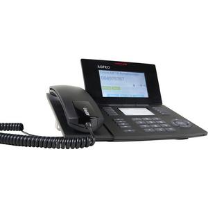 Telefon digital/ISDN, schnurgebunden - 6101546, AGFEO Systemtelefon ST56 SENSORfon schwarz - 40-41-1221