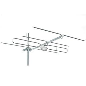 Terrestrische Antenne - AVH 06, Außenantenne, Terrest. Antenne VHF/B III für DAB+ Empfang,  174 ... 230  MHz, Gewinn: 4-6 dB; Mastschelle 22...55 mm - 207500001