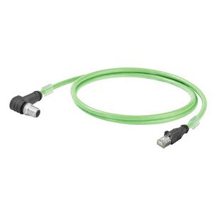 Patchkabel Kupfer Industrie - IE-C6EL8UG0250XCAU40-E, Datenleitung (konfektioniert) Kupfer, Länge: 25 m - 2485600250