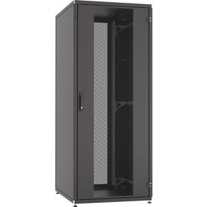 Netzwerk-/Serverschrank - NNCSN42HE8001000SWSERV.01, Serverschrank 42HE, 800x1000mm, Fronttür u. Rücktür 1-tlg. Perforiert, Farbe schwarz - PRO-4280TS.P1