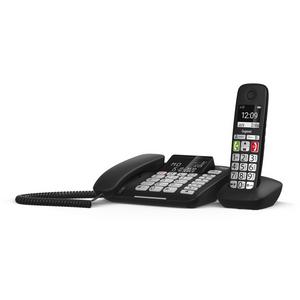 Schnurgebundenes analoges Telefon - S30350-H220-B101, Gigaset DL780 Plus schwarz - 40-48-3379