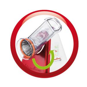 Rühr-/Mixgerät - DJ756G, Fresh Express Plus, Metallic-Rot/Weiß - DJ756G