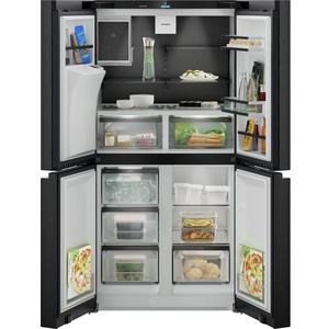 Kühl-/Gefrierkombination - MBbsdi 9028-20, FRENCH-DOOR-KUEHL-GEFRIERKOMBINATION-BIOFRESH-NOFROST,D, BlackSteel, Plus - 997213351