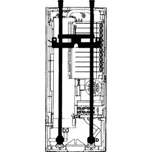 Anschluss-/Rohrbausatz für Warmwassergeräte - 070565, Rohrbausatz-Untertisch für Durchlauferhitzer außer DHF-C - 070565