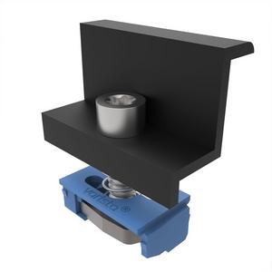 Photovoltaik-Verbindungs- und Befestigungselement - 11852_A, varista® Endklemmenset 30 schwarz TX40 - 11852_A