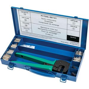Werkzeugkoffer/-tasche leer - PI-TOOL-SET-01, Kompletter Werkzeugsatz für PI-Anschlussgarnituren, bis zu 2,5 mm² - 1244-000583